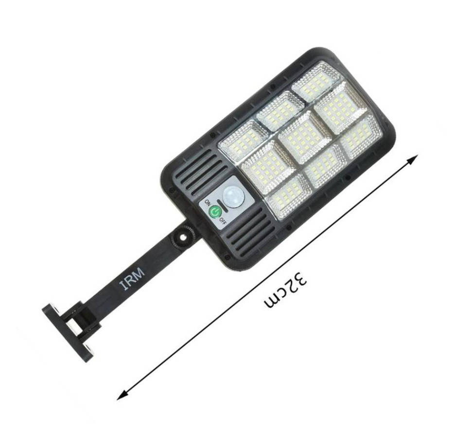 Foco Led Solar 120 Led con Sensor de movimiento