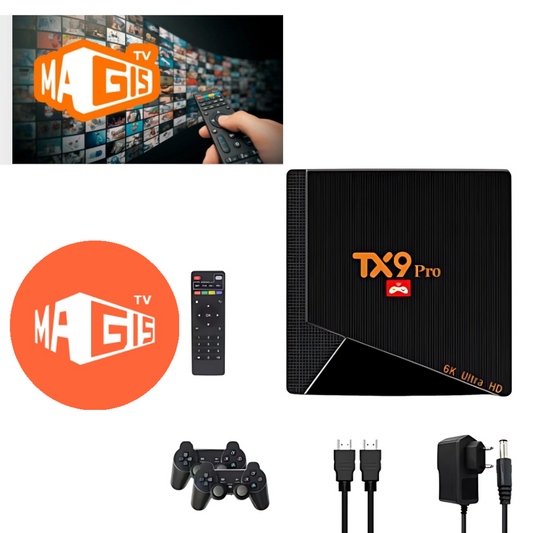 Tv Box 8k Consola 2 En 1 incluye Magis TV